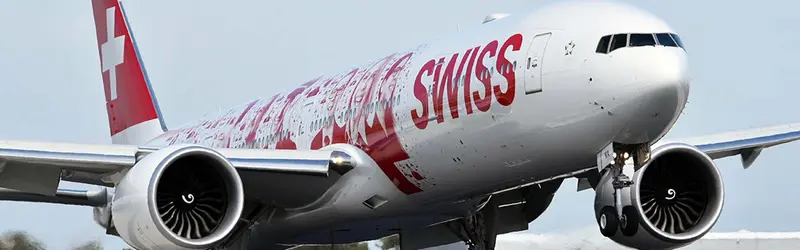 swiss international air lines banner